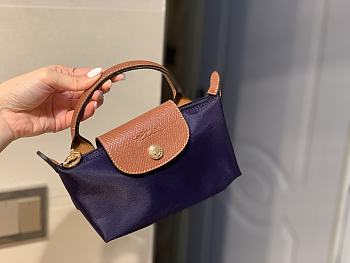Colestore Longchamp Le Pliage Original Mini Bag Blue 17 x 11 x 5,5 cm