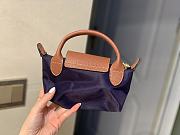 Colestore Longchamp Le Pliage Original Mini Bag Blue 17 x 11 x 5,5 cm - 3