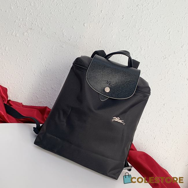 Colestore Longchamp Le Pliage Backpack Black  - 1