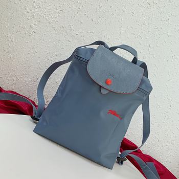 Colestore Longchamp Le Pliage Backpack Blue