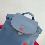 Colestore Longchamp Le Pliage Backpack Blue - 2