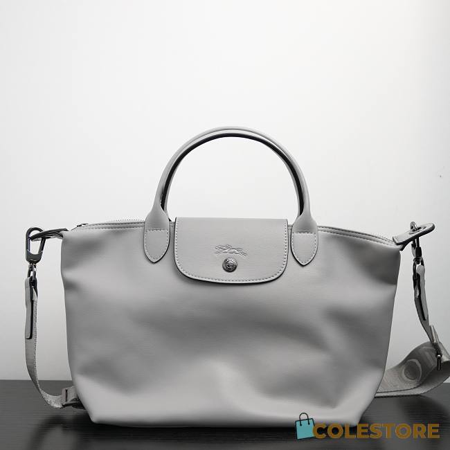 Longchamp petit sac à main Le Pliage White 25*23*16cm - 1