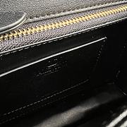 Colestore Valentino Garvani Vain Shoulder Bag In Crocodile Leather Black 24 x 16 x 8 cm - 2