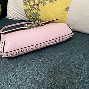 Colestore Valentino Garavani Rockstud leather shoulder bag Pink 26 x 13 x 7 cm - 4
