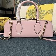 Colestore Valentino Garavani leather Rockstud East-West handbag Pink 34 x 11 x 8 cm - 1