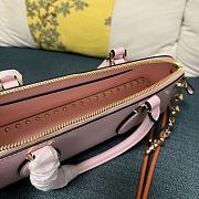 Colestore Valentino Garavani leather Rockstud East-West handbag Pink 34 x 11 x 8 cm - 6