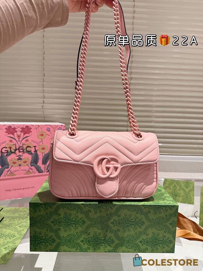 Colestore Gucci Marmont Pink 22 cm - 1