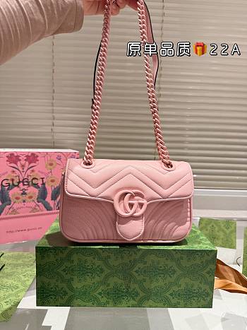 Colestore Gucci Marmont Pink 22 cm
