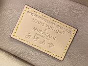 Colestore Louis Vuitton x Takashi Murakami Nice Mini Toiletry New Bag 25SS  White 14x10.2x8.5CM - 2