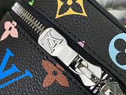 Colestore Louis Vuitton x Takashi Murakami Nice Mini Toiletry New Bag 25SS Black 14x10.2x8.5CM - 2