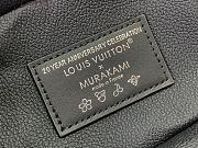 Colestore Louis Vuitton x Takashi Murakami Nice Mini Toiletry New Bag 25SS Black 14x10.2x8.5CM - 3