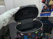 Colestore Louis Vuitton x Takashi Murakami Nice Mini Toiletry New Bag 25SS Black 14x10.2x8.5CM - 4