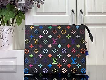 Colestore Louis Vuitton x Takashi Murakami Toiletry Pouch New Bag 25SS 25.0 x 20.0 x 5.5 cm