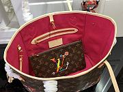 Colestore Louis Vuitton x Takashi Murakami Neverfull MM New Bag 25SS Brown 32 x 29 x 17 cm - 6