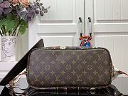 Colestore Louis Vuitton x Takashi Murakami Neverfull MM New Bag 25SS Brown 32 x 29 x 17 cm - 5