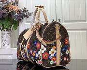 Colestore Louis Vuitton x Takashi Murakami Keepall Bandoulière 45 New Bag 25SS 45.0 x 27.0 x 20.0 CM - 3