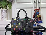 Colestore Louis Vuitton x Takashi Murakami Nano Speedy New Bag Black 25SS 16.0 x 11.0 x 9.0 cm - 1