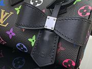 Colestore Louis Vuitton x Takashi Murakami Nano Speedy New Bag Black 25SS 16.0 x 11.0 x 9.0 cm - 6