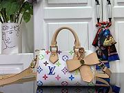 Colestore Louis Vuitton x Takashi Murakami Nano Speedy New Bag White 25SS 16.0 x 11.0 x 9.0 cm - 1