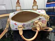 Colestore Louis Vuitton x Takashi Murakami Nano Speedy New Bag White 25SS 16.0 x 11.0 x 9.0 cm - 6