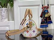 Colestore Louis Vuitton x Takashi Murakami Nano Speedy New Bag White 25SS 16.0 x 11.0 x 9.0 cm - 4