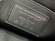 Colestore Louis Vuitton x Takashi Murakami PM Cosmetic Pouch New 25SS Black 19x12×6cm  - 4