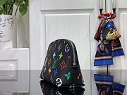 Colestore Louis Vuitton x Takashi Murakami PM Cosmetic Pouch New 25SS Black 19x12×6cm  - 3