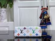 Colestore Louis Vuitton x Takashi Murakami PM Cosmetic Pouch White New 25SS 19x12×6cm  - 6