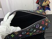 Colestore Louis Vuitton x Takashi Murakami GM Cosmetic Pouch New 25SS Black 27 x 18 x9 cm - 3