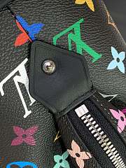 Colestore Louis Vuitton x Takashi Murakami GM Cosmetic Pouch New 25SS Black 27 x 18 x9 cm - 6