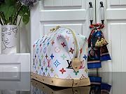 Colestore Louis Vuitton x Takashi Murakami GM Cosmetic Pouch New 25SS White 27 x 18 x9 cm - 4