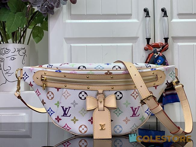 Colestore Louis Vuitton x Takashi Murakami High Rise White New 25SS 16 x 8 x 38 cm - 1
