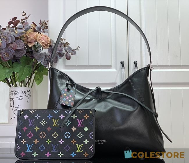 Colestore Louis Vuitton x Takashi Murakami CarryAll New 25SS Black 39.0 x 30.0 x 15.0 cm - 1