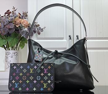 Colestore Louis Vuitton x Takashi Murakami CarryAll New 25SS Black 39.0 x 30.0 x 15.0 cm