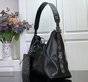 Colestore Louis Vuitton x Takashi Murakami CarryAll New 25SS Black 39.0 x 30.0 x 15.0 cm - 5