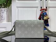 Colestore Louis Vuitton Steamer Grey 11 x 6.5 x 18 cm - 5