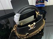 Colestore Louis Vuitton Capucines Mini Black 21x 13.6 x 8 cm - 3
