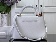 Colestore Louis Vuitton Capucines Mini White 17.3 x 9 x 27 cm - 4