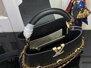 Colestore Louis Vuitton Capucines Mini Black 17.3 x 9 x 27 cm - 5