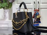 Colestore Louis Vuitton Capucines Mini Black 17.3 x 9 x 27 cm - 4