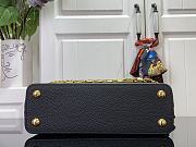 Colestore Louis Vuitton Capucines Mini Black 17.3 x 9 x 27 cm - 2