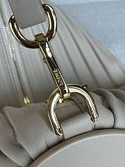 Colestore Loewe Bracelet Pouch in pleated nappa lambskin Light Beige 25 x 10 x 10 cm  - 3
