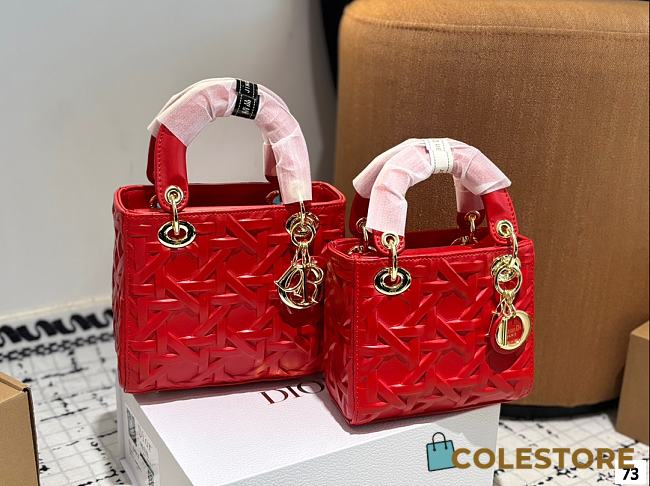 Colestore Dior Lady Dior D Lucky Red 20 x 17 cm - 1