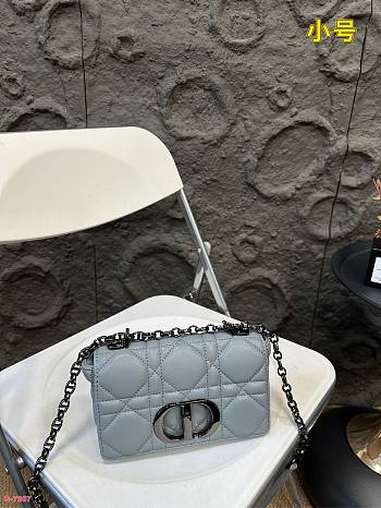 Colestore Dior Caro Bag Blue 20.12cm