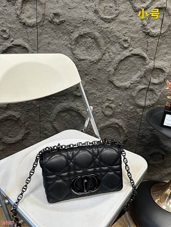 Colestore Dior Caro Bag Black 20.12cm