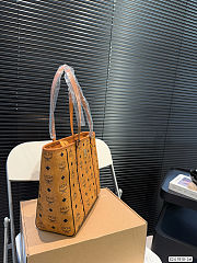 Colestore MCM Toni Shopper in Visetos Coated Canvas 26 X 25 CM - 3