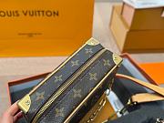 Colestore Combo Louis Vuitton Mini Soft Trunk Monogram Macassar 18 12 cm x Card Holder 10 8 cm x Lipstick bag 5 9 x Silk scarf - 2