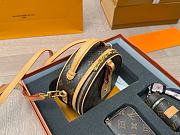 Colestore Louis Vuitton Combo Around Me PM Bag 19 16 cm x card holder 10 8 cm x lipstick bag 5 9 cm x scarf - 6