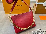 Colestore Louis Vuitton Coussin Red 26 x 20 cm - 1