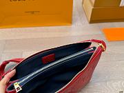 Colestore Louis Vuitton Coussin Red 26 x 20 cm - 3